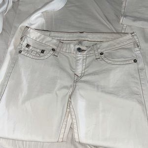 100% authentic White true religion boot cut jeans